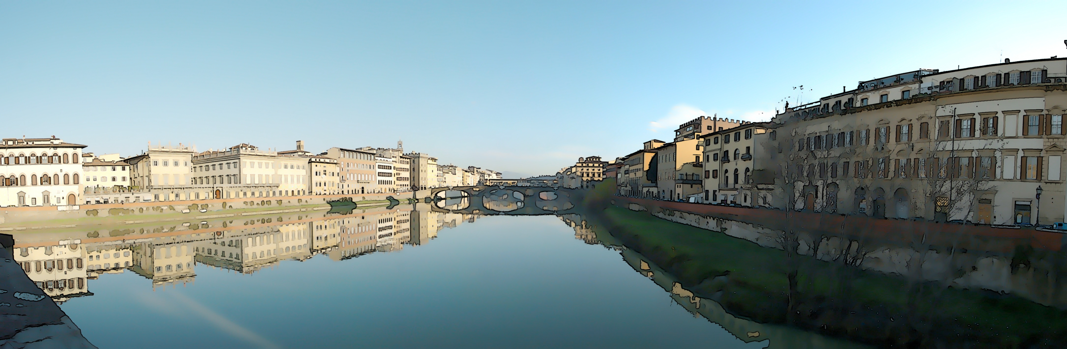 Arno River North (tooned)